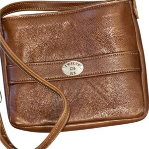 Twelve Six Brown Leather Crossbody Bag “Carry” Purse Concealed Carry